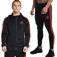 New Men Hoodies Pants Fitness Sportswear