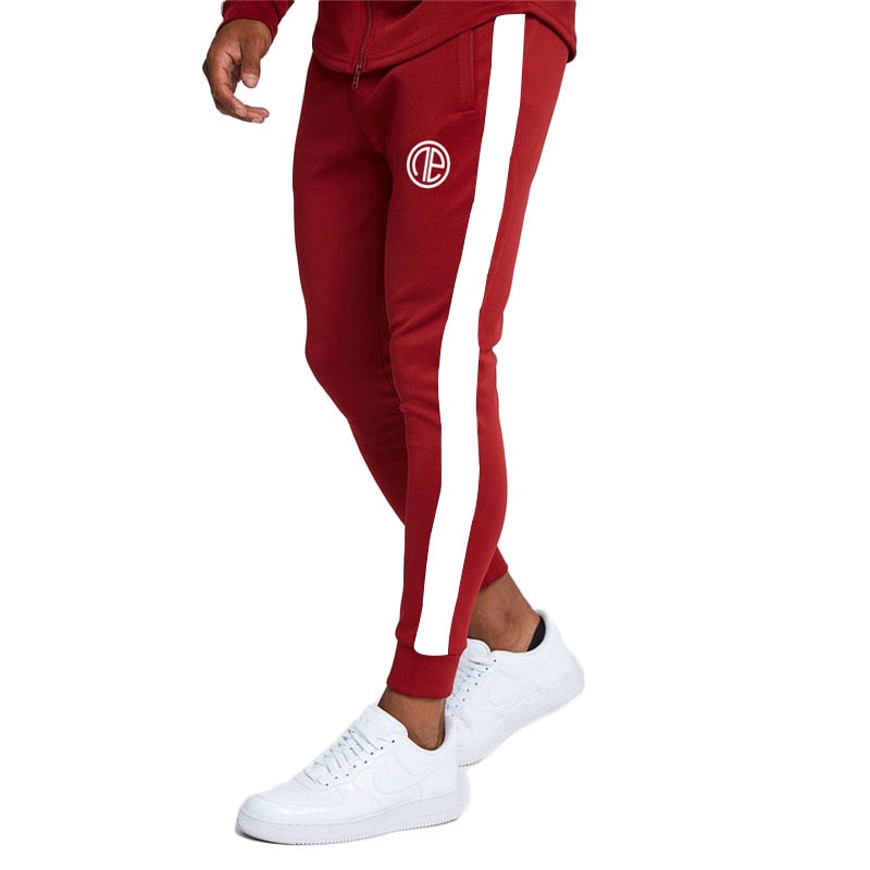 New Men Hoodies Pants Fitness Sportswear