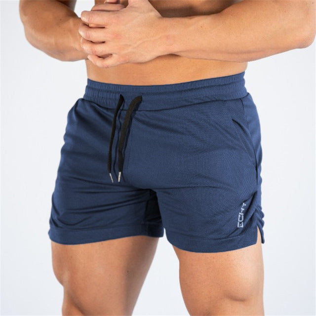 Men Fitness Bodybuilding Shorts Man