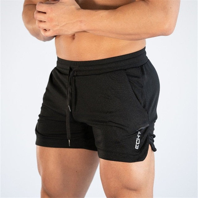 Men Fitness Bodybuilding Shorts Man