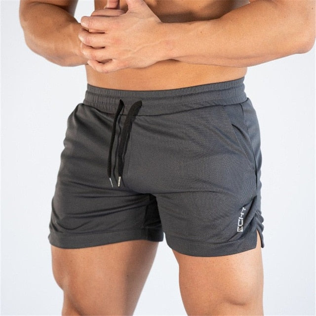 Men Fitness Bodybuilding Shorts Man